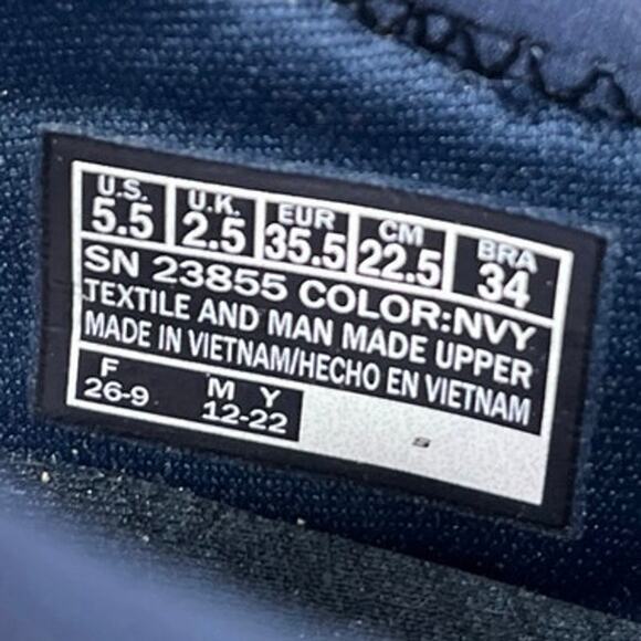 Skechers Breathe Easy  Women Casual Comfort Shoes Sneakers Navy Blue Sz 5.5 - Picture 7 of 8